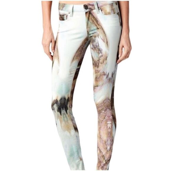 NWOT PAIGE Jeans Verdugo Ultra Skinny Green Gemstone Size 26 - Picture 4 of 12